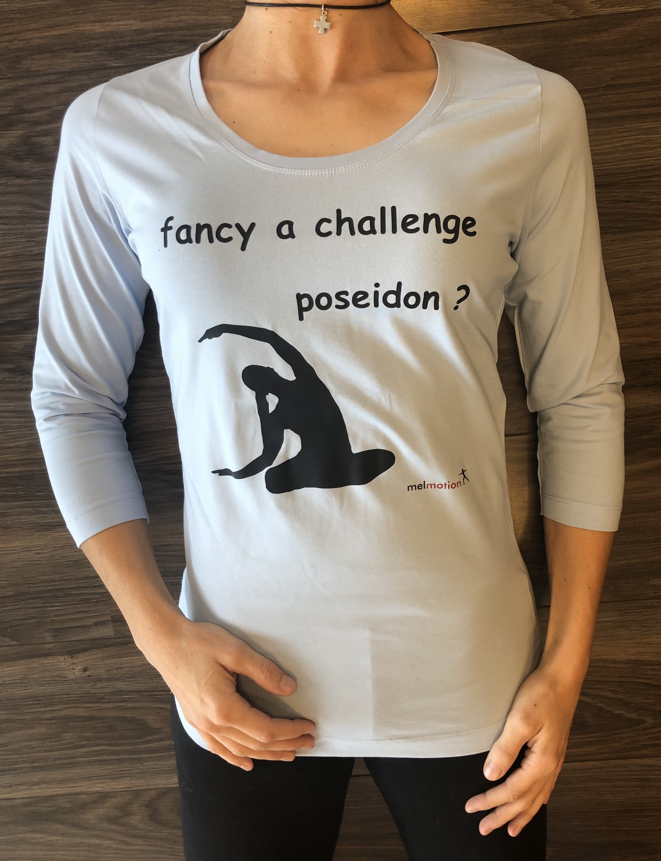 Pilates Shirt mermaid 3/4 Sleeve (S)