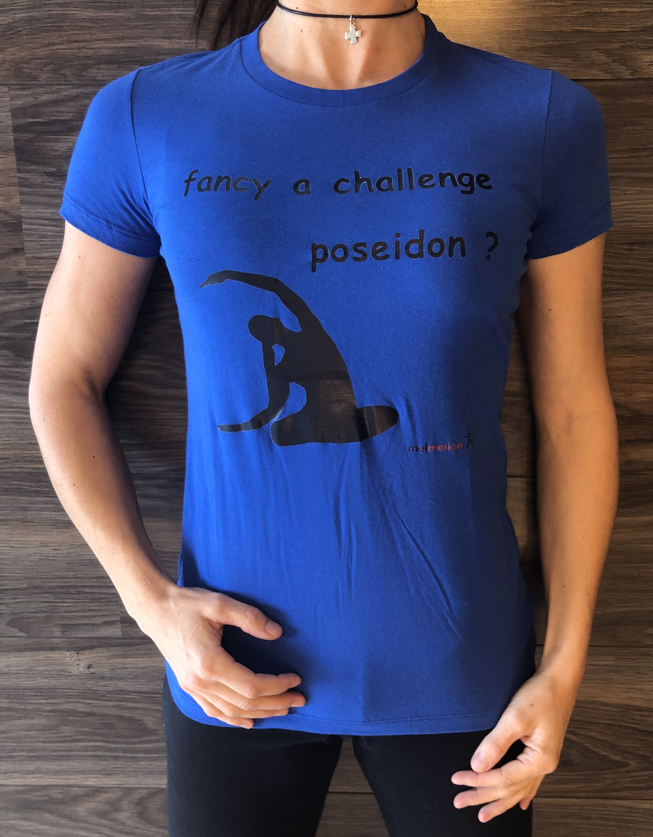 Pilates Shirt mermaid Frauen  True Royal S